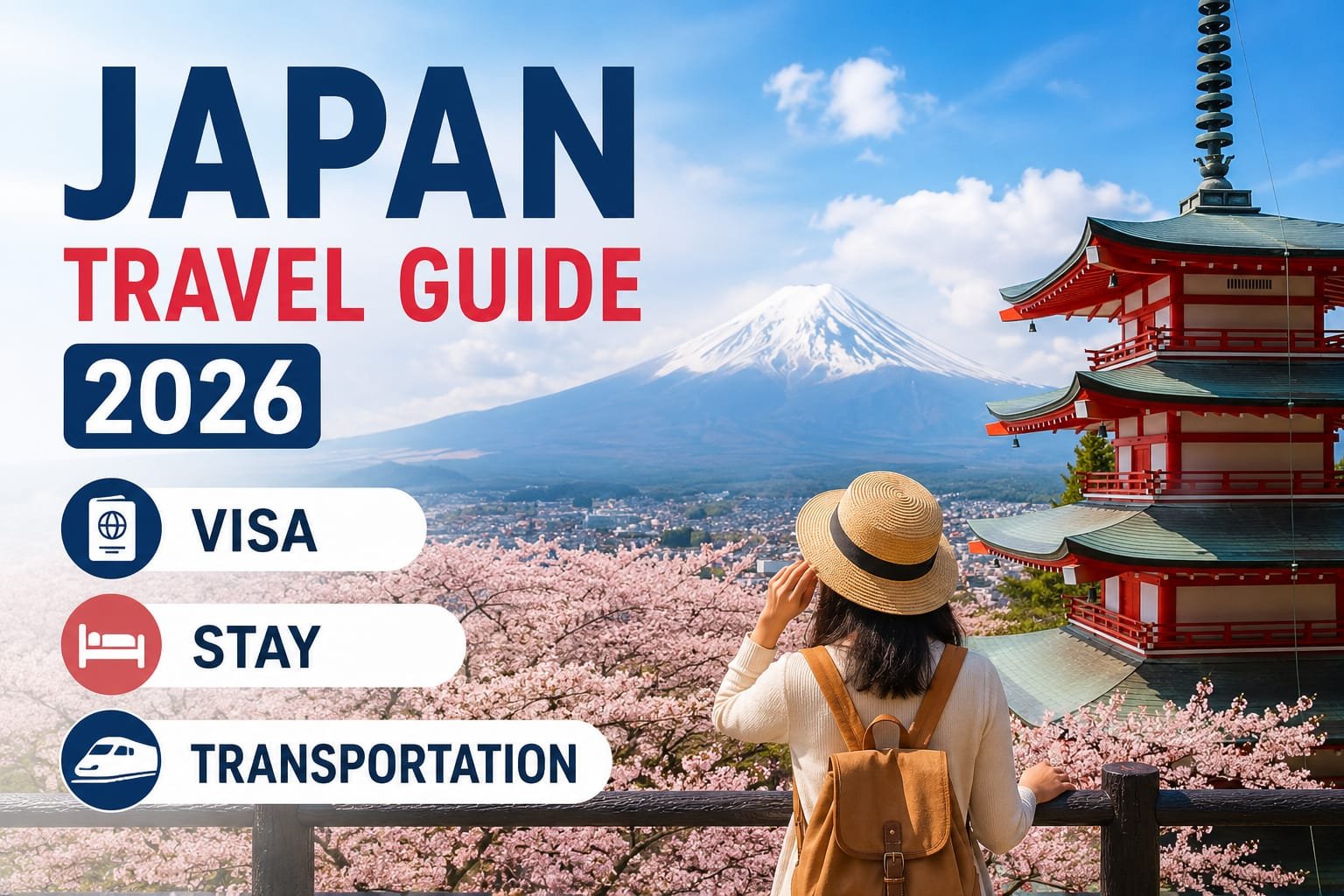 Japan Travel Guide 2026 | Visa, Stay & Transportation